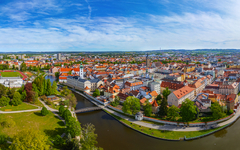 Panorama von Ceske Budejovice