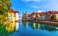 Altstadt von Luzern, Schweiz