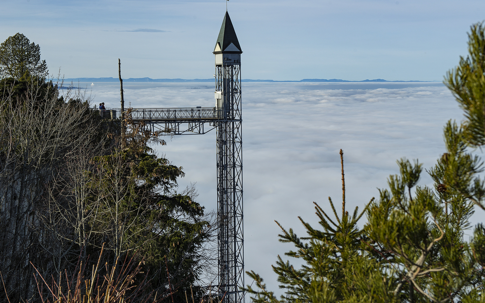 Hammetschwand Lift am Bürgenberg in Weggis, Schweiz