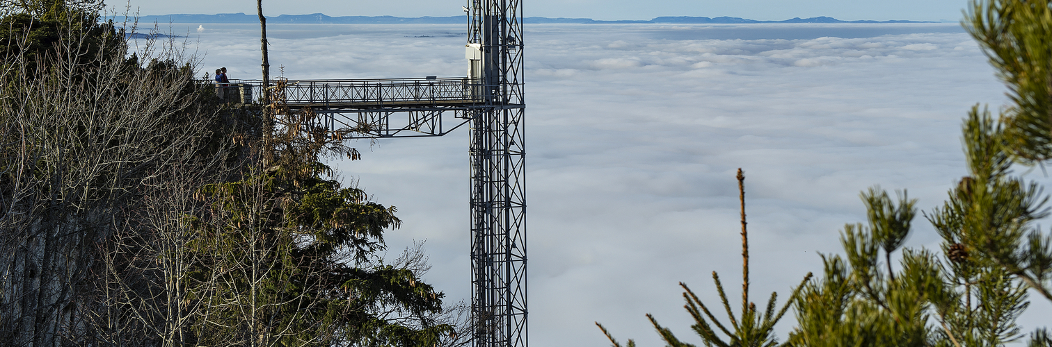 Hammetschwand Lift am Bürgenberg in Weggis, Schweiz