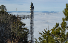 Hammetschwand Lift am Bürgenberg in Weggis, Schweiz
