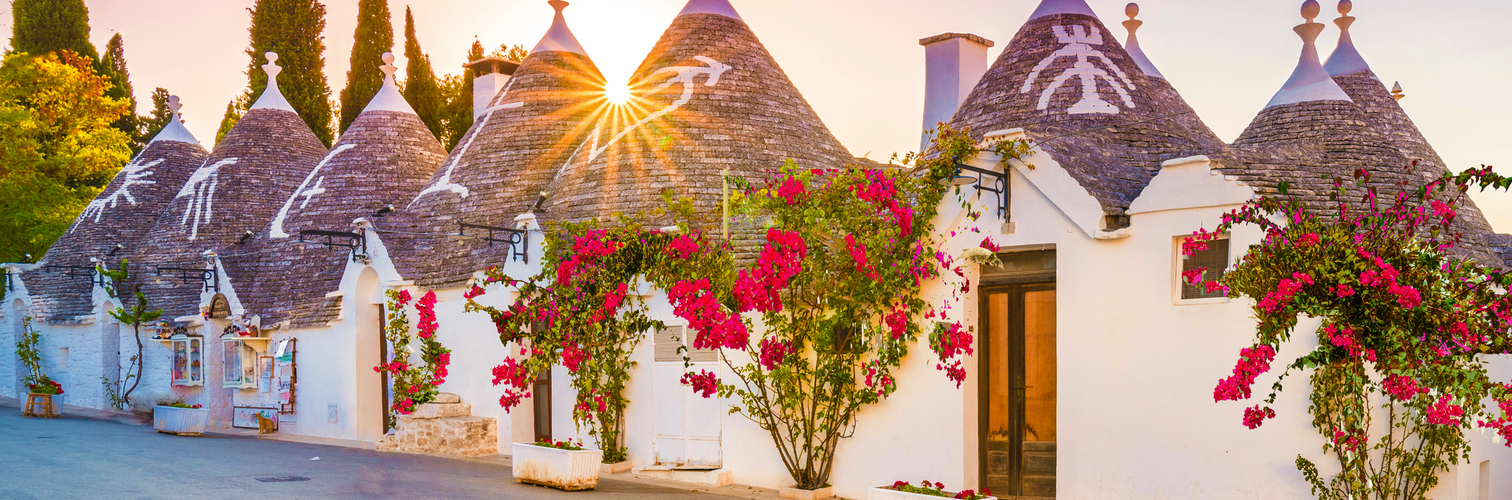 Trulli Häuser in Alberobello