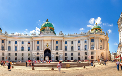 Alte Hofburg in Wien, Österreich 