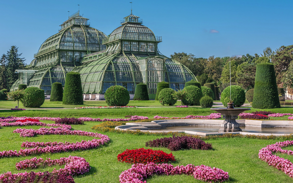 Palmenhaus von Schloss Schönbrunn