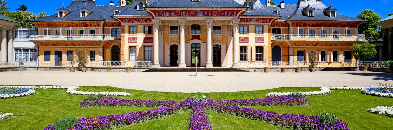 Schloss Pillnitz nahe Dresden, Deutschland