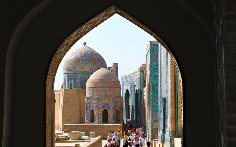 Shah-i-Zinda-Nekropole in Samarkand
