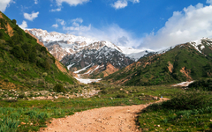Chimgan-Gebirge in Usbekistan