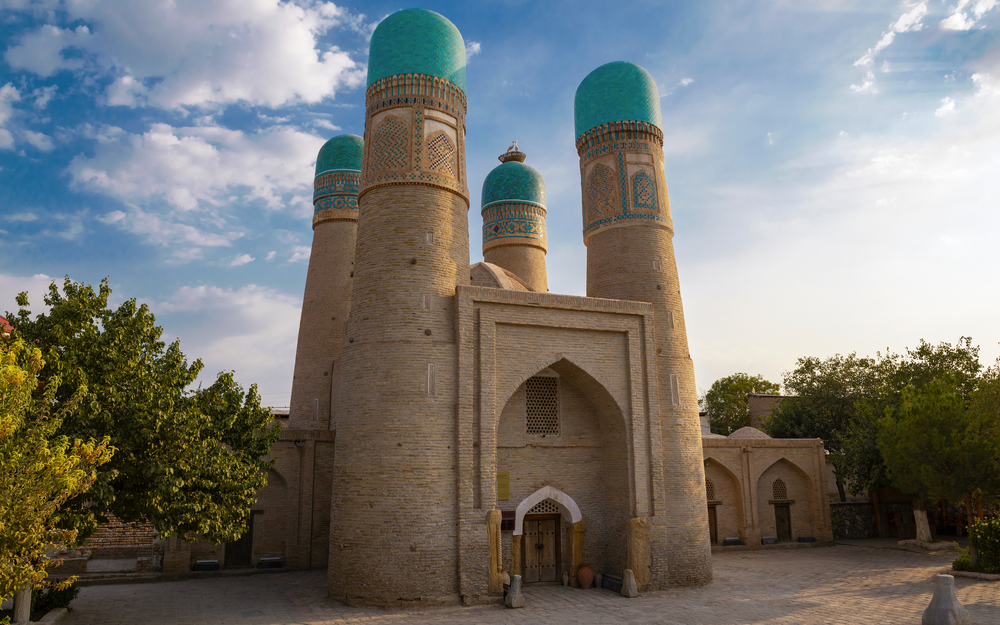 Moschee Chor Minor in Buchara