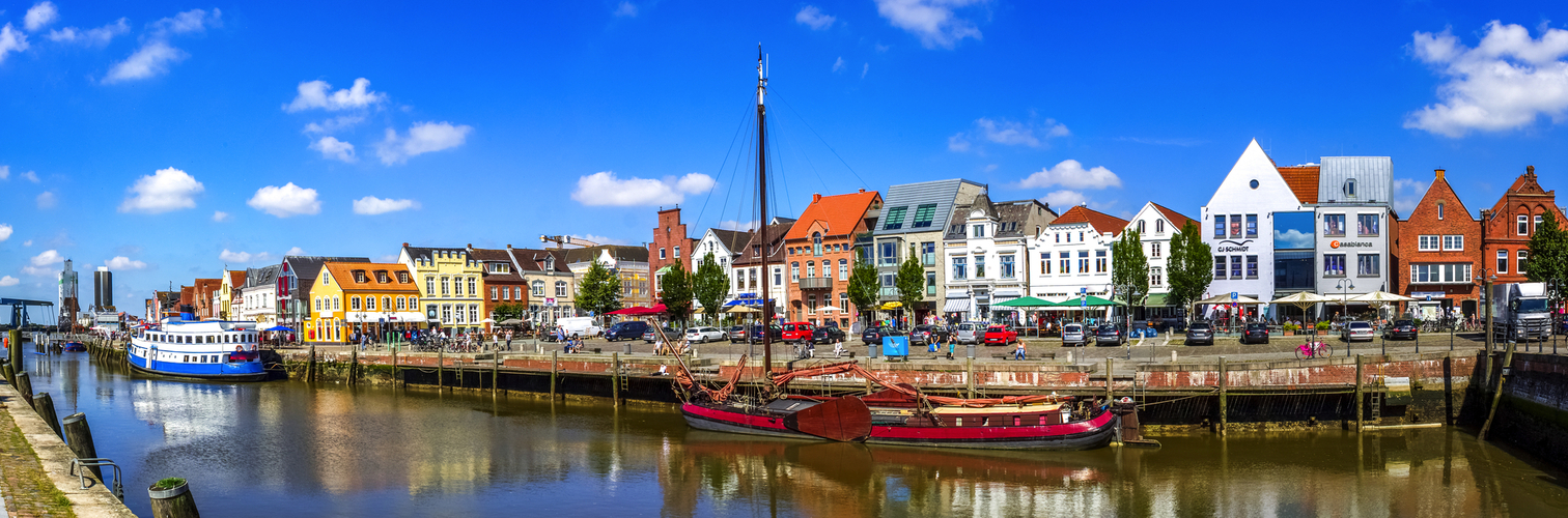 Binnenhafen von Husum