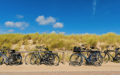 Fahrrad fahren auf Texel
