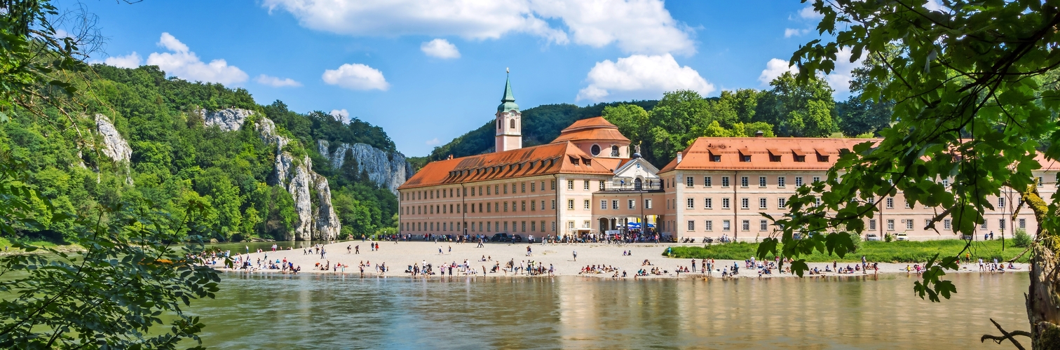 Donaudurchbruch bei Kloster Weltenburg