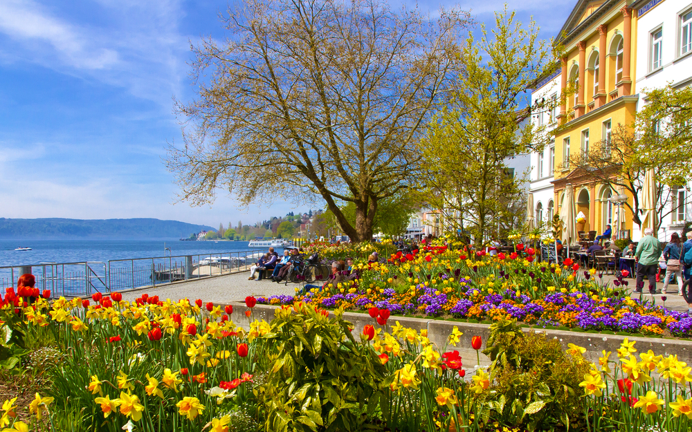 Frühling in Überlingen am Bodensee